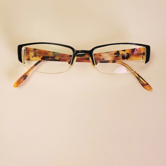 BCBG Max Axria Top Frame Tortoiseshell Glasses - Picture 9 of 10